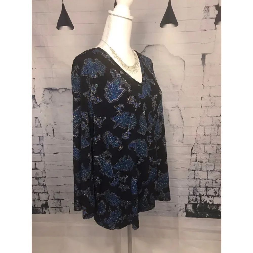 Beautiful flowered blouse - Picture 5 of 6